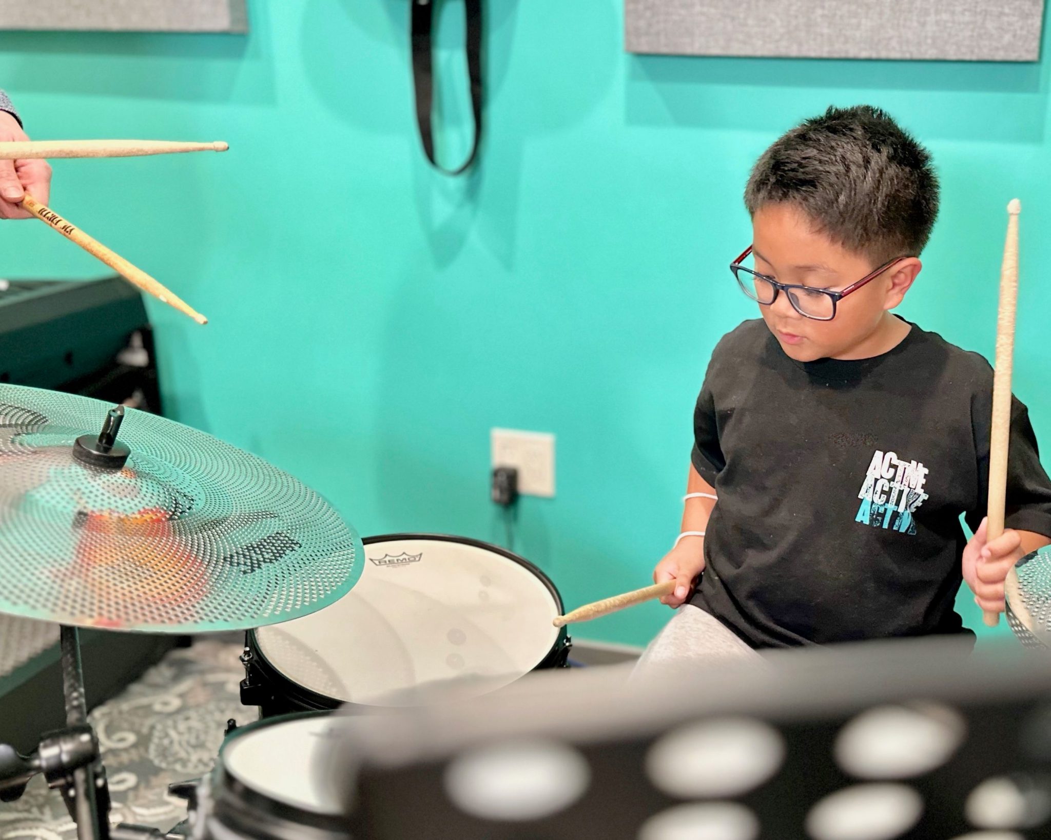 Drum Lessons in Los Angeles Tiffany Music Academy Online In Person