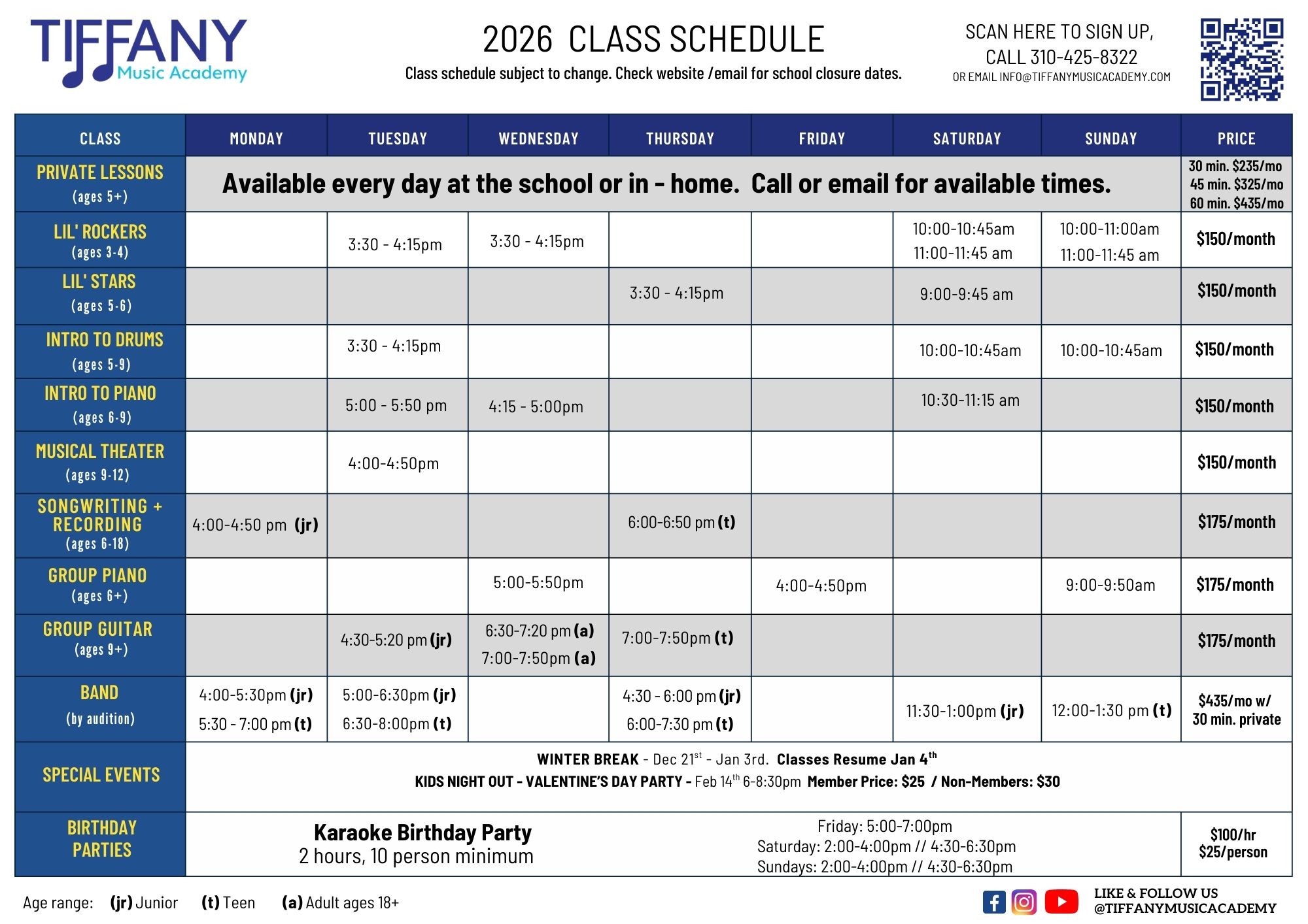 Class Schedule 12_2025 - Culver City